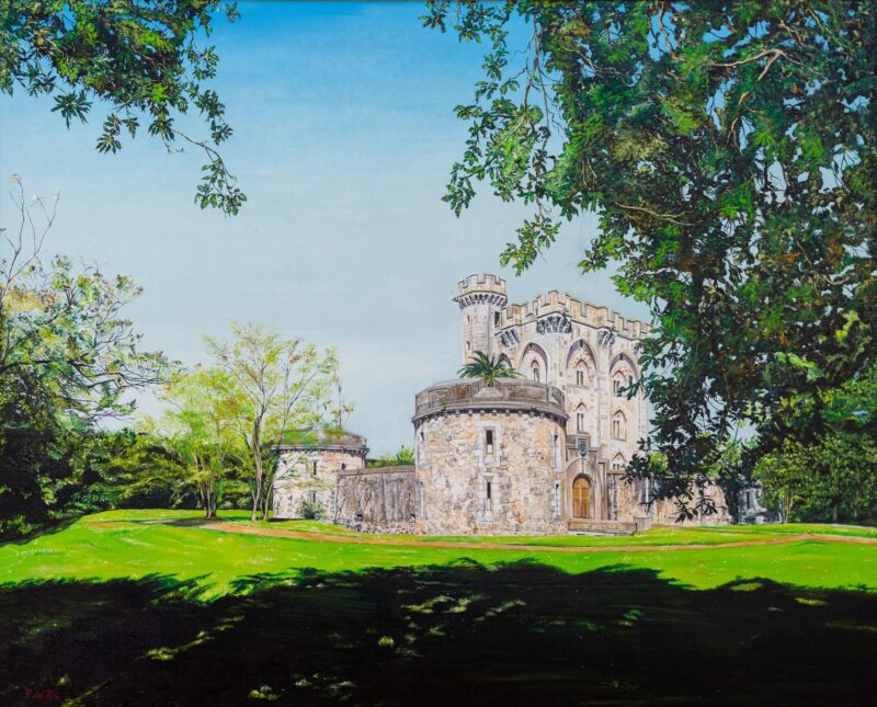 Torre de Arteaga – Óleo sobre lienzo 100 x 81