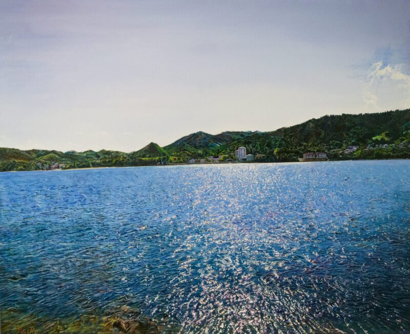 Ría de Mundaka – Óleo sobre lienzo 100 x 81