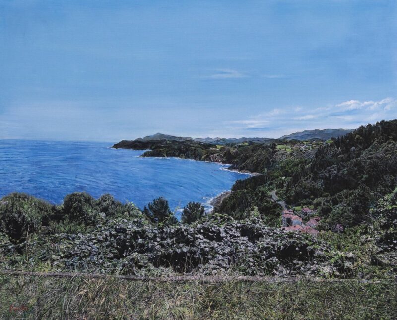 Elantxobe – Óleo sobre lienzo 100 x 81