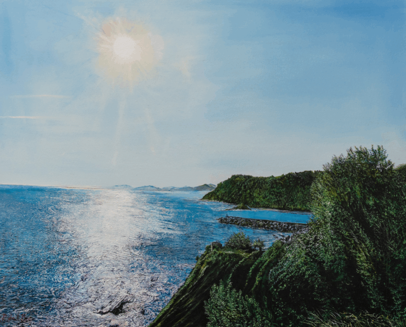 Costa Vasca – Óleo sobre lienzo 100 x 81